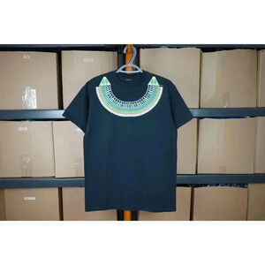 ROM Tshirt Men's M Black Multicolor Art #432